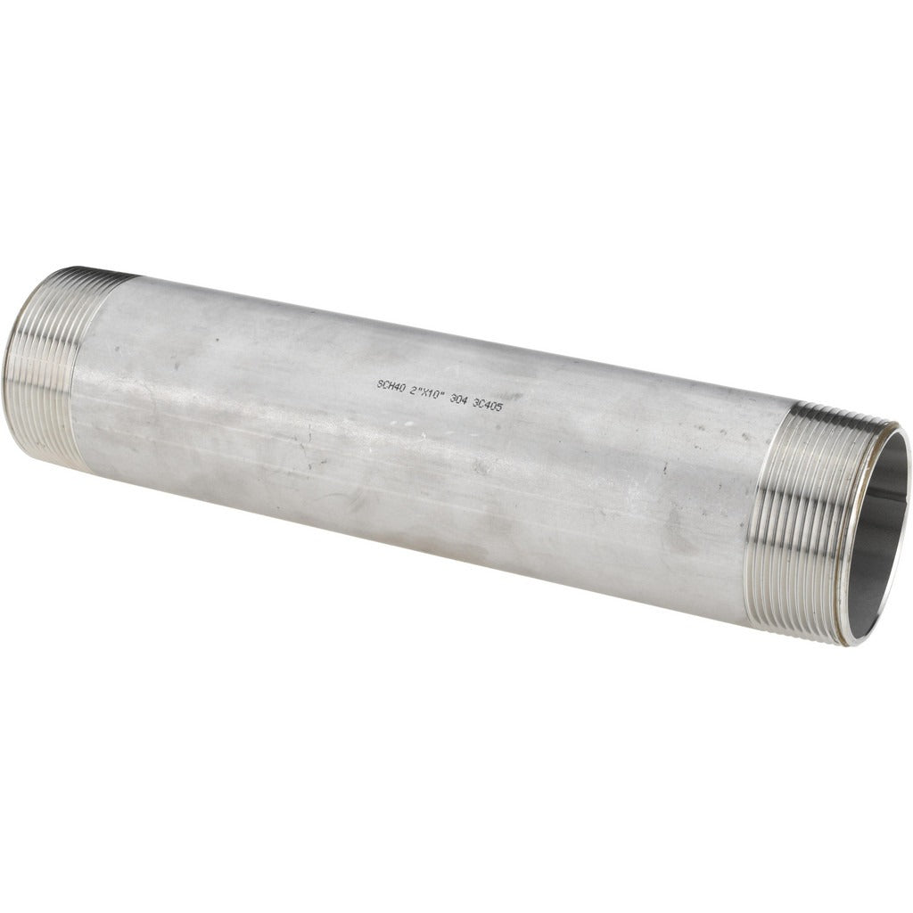 VALUE COLLECTION Value Collection 4BN2X10 Ss Pipe Nipple Sch 40 Npt 2x10 in