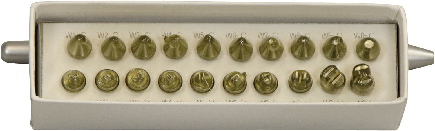 MITUTOYO Mitutoyo 126-810 Thread Micrometer Tip Set 10 Piece