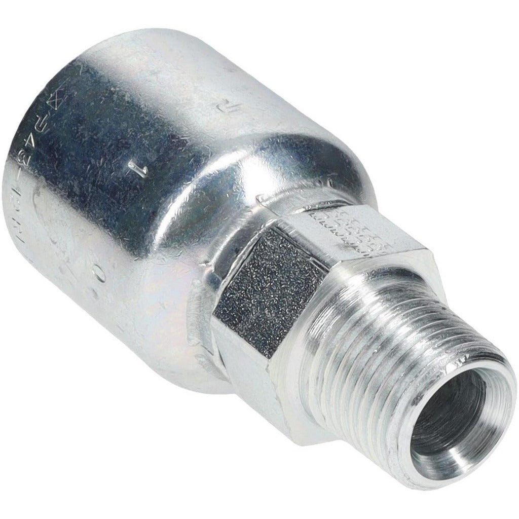 PARKER Parker 10143-8-12 Male Rigid Hydraulic Hose Fitting