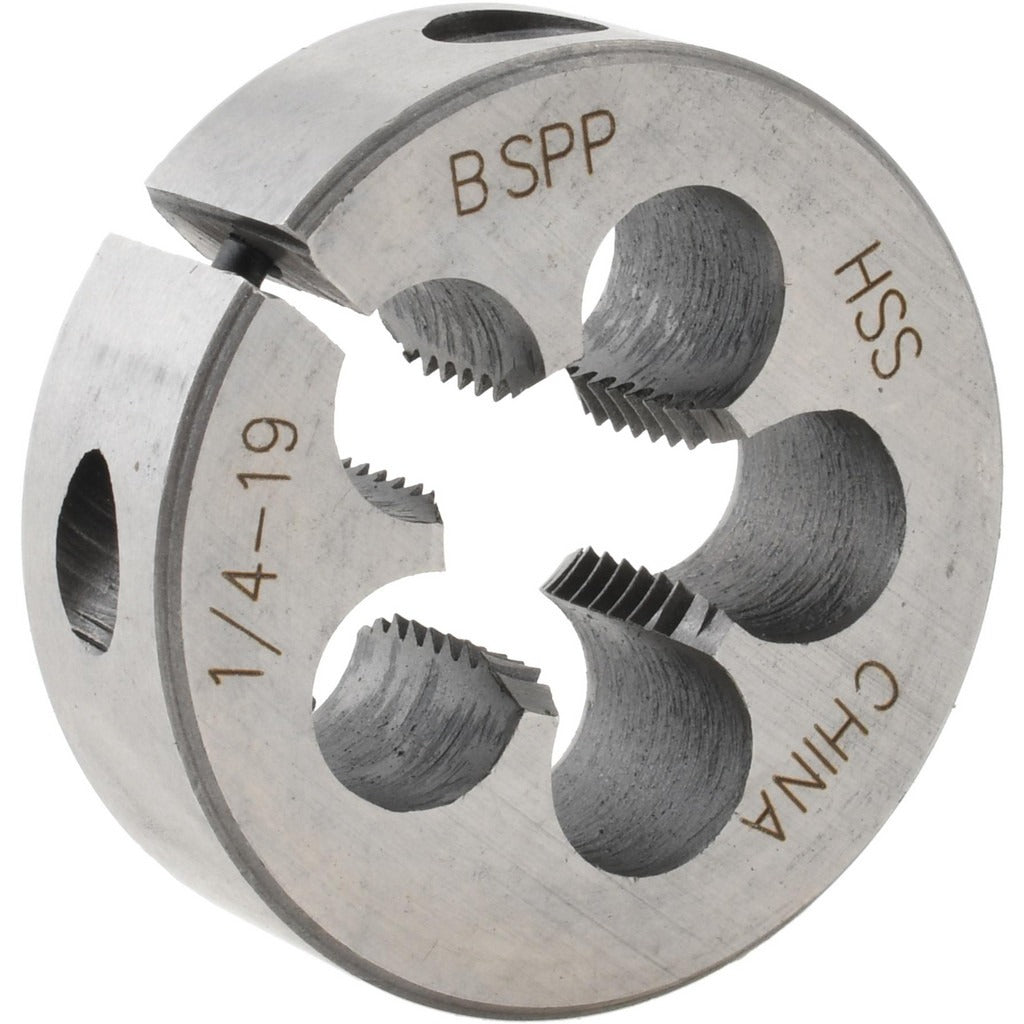 VALUE COLLECTION Value Collection 365-0713 Adjustable Pipe Die 1/4-19 Bspp