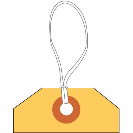 BSC PREFERRED Bsc Preferred G2502 Elastic Tag Loops 1000 Per Case