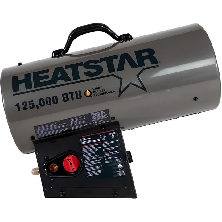 HEAT STAR Heat Star f105508 Portable Forced Air Propane Heater 125K Btu