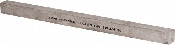 MAK-A-KEY Mak-a-key 8007500750-12 Undersized Key Stock 316 Ss