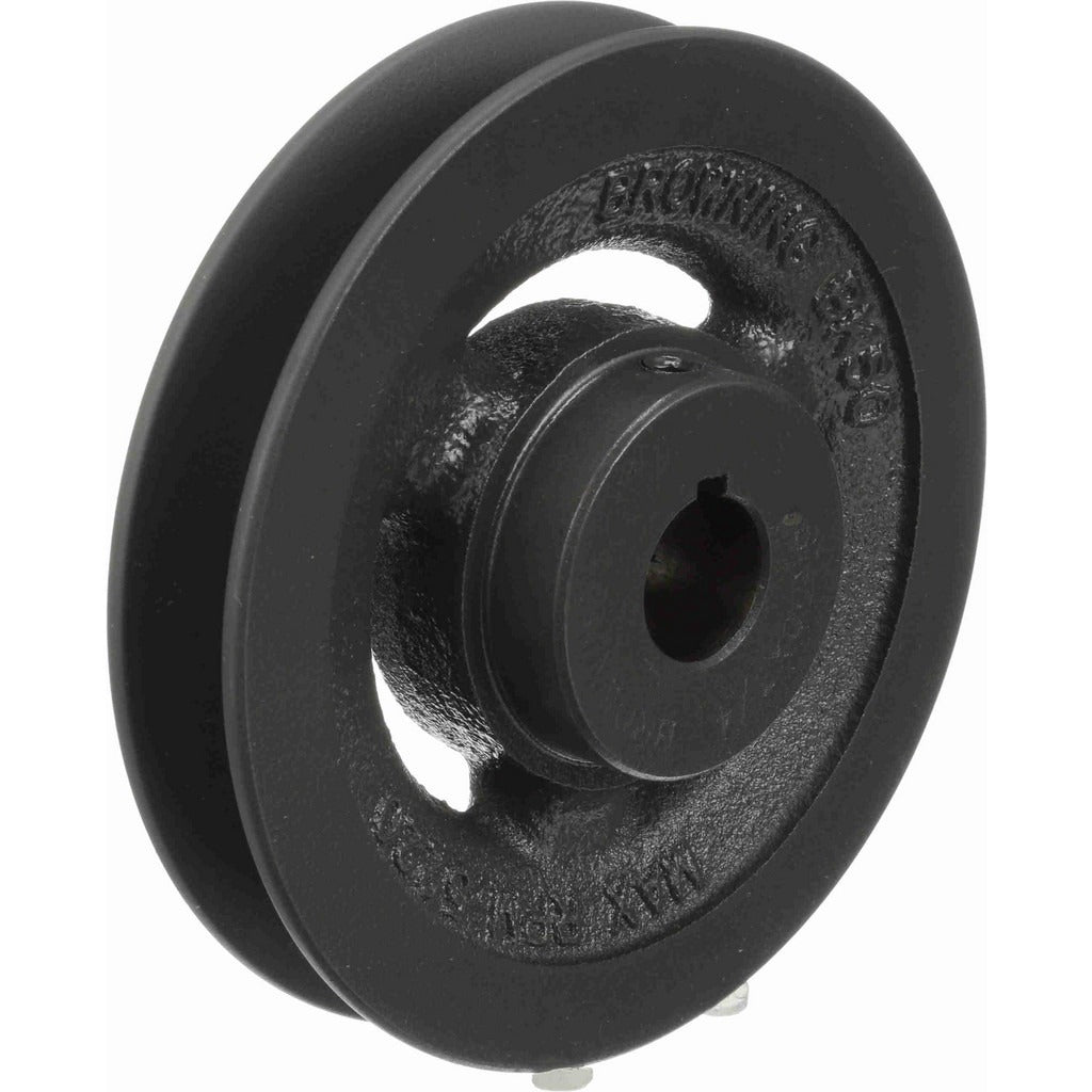 BROWNING Browning 1028398 Single Groove Sheave 5in Od Cast Iron