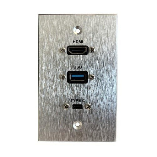 COMPREHENSIVE Comprehensive WPPT-HD-UAC-AC Usb-c Pass-through Single