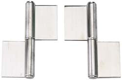 SUGATSUNE Sugatsune S-6166-6-R Flag Hinge Stainless Steel Satin