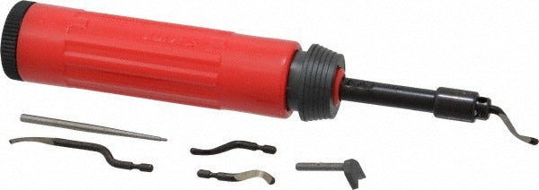 SHAVIV Shaviv 155-00032 Hand Deburring Tool Set 8 Pc Hss