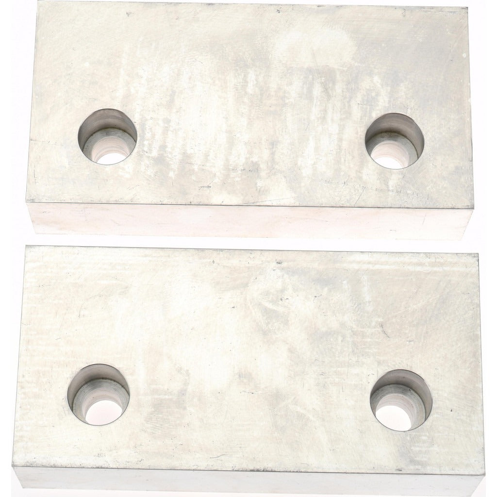 GIBRALTAR Gibraltar 428-1086 Soft Vise Jaw 6in Flat Fixed Aluminum