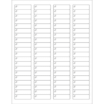BSC PREFERRED Bsc Preferred LL235CC Clear Polyester Labels 8000/case