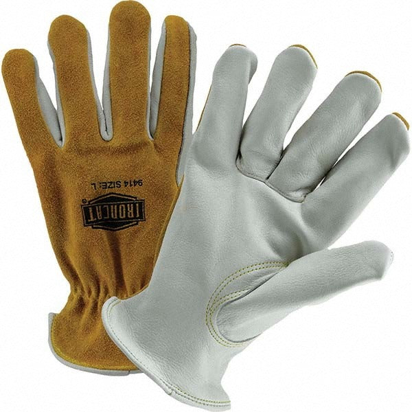 PROTECTIVE INDUSTRIAL PRODUCTS Pip 9414/M Welding Gloves Medium Uncoated Leather