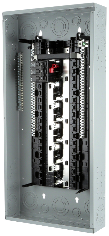 Siemens P3042B3100CU 120/208/240 VAC 100 Amp 3-Phase 3/4-Wire NEMA 1 Main Breaker/Convertible Load Center