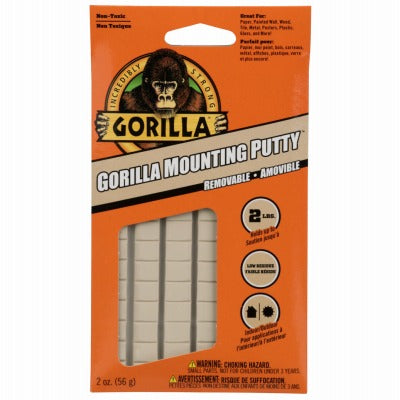 GORILLA Gorilla Glue Company 102745 Mounting Putty 2 Oz