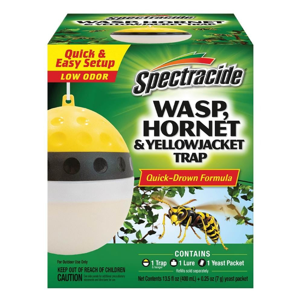 SPECTRACIDE Spectracide HG-97406 Wasp, Hornet and Yellow Jacket Canister Insect Trap 1-Count