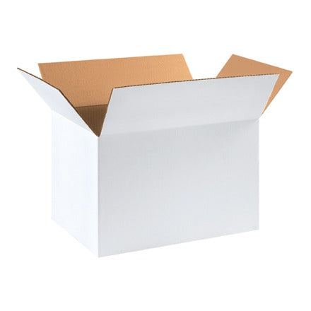 BSC PREFERRED Bsc Preferred 181212W White Corrugated Box 18x12x12 25-pack