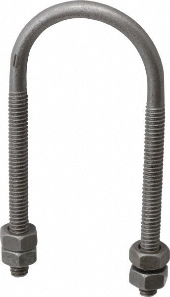 EMPIRE INDUSTRIES Empire 137B0100 Round U-bolt 1/4-20 Unc 1 Inch Pipe Steel