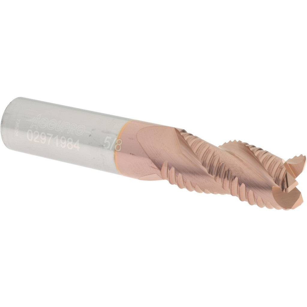 ACCUPRO Accupro 12176793 Square End Mill 5/8 in 3 Flute Solid Carbide