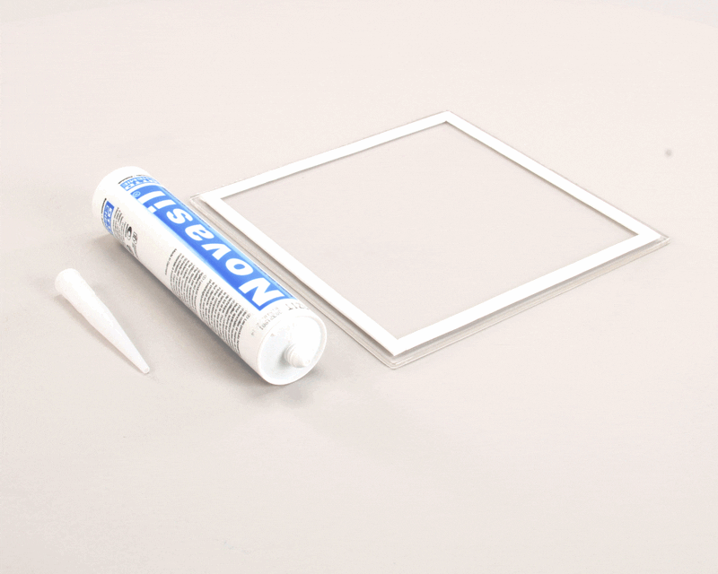 ELECTROLUX PROFESSIONAL Electrolux Professional 0D6221 Glass Panel Kit With Sealant (12.2 x 11.8 x 3.9 in) ELX0D6773