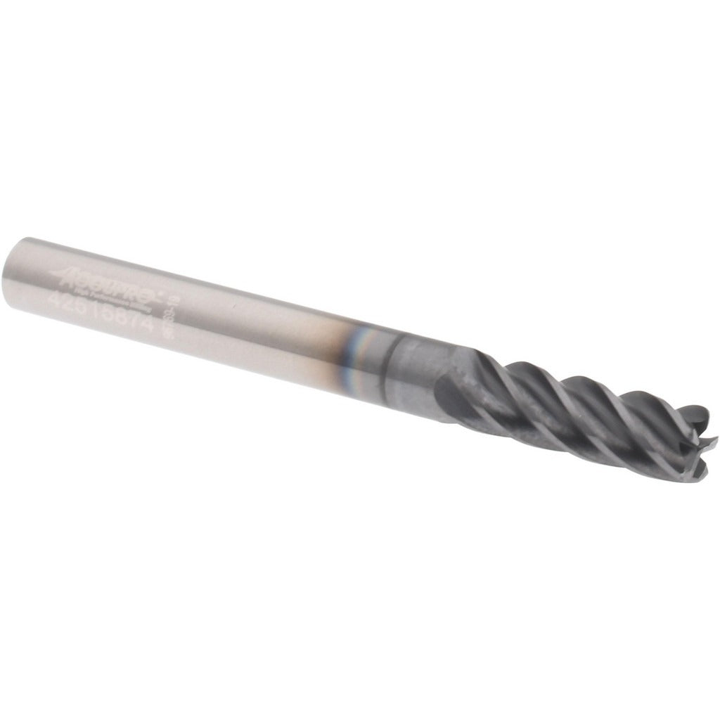 ACCUPRO Accupro 311440 Corner Radius End Mill 1/4 in 5 Flute