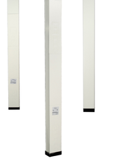 Legrand 30TC-2V Wiremold 3.2 m Ivory Steel Power Pole