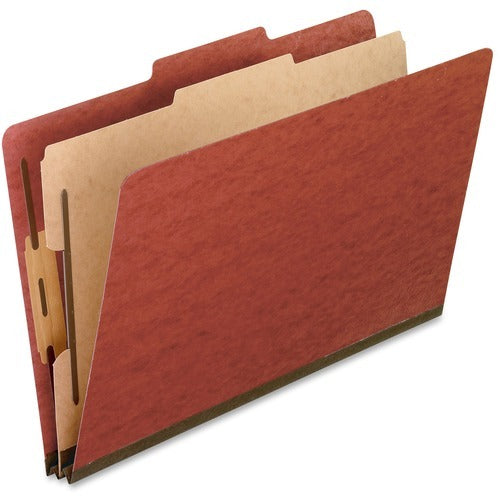 PENDAFLEX Pendaflex PFX2157R Legal Classification Folder Red Box 10
