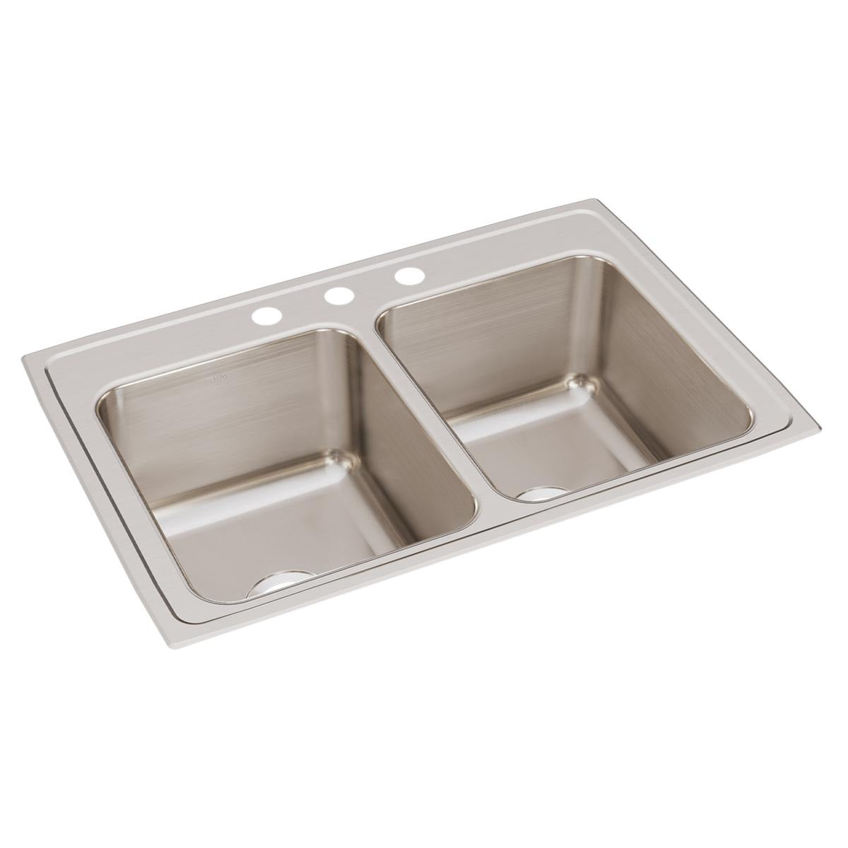 BSC PREFERRED Bsc Preferred DLR3322123 Double Bowl Kitchen Sink