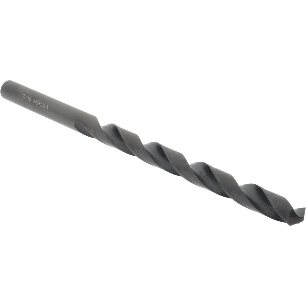 HERTEL Hertel C.E08.1111 Extra Length Drill Bit 7/16 in Hss