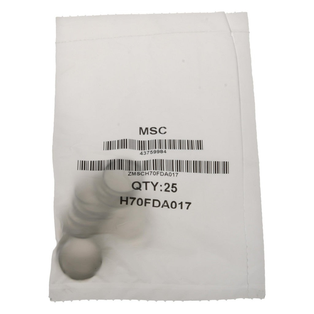 VALUE COLLECTION Value Collection ZMSCH70FDA017 O-ring Dash 017 Buna-n Fda 25pk