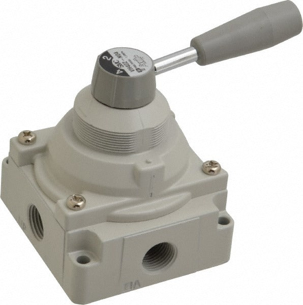 SMC Smc Pneumatics VH402-N04 Rotary Air Valve 0.5 in Npt