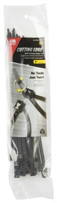 GARDNER BENDER Ecm Industries Llc 45-308UVBSC Black Cable Tie 8 in 20 Pack