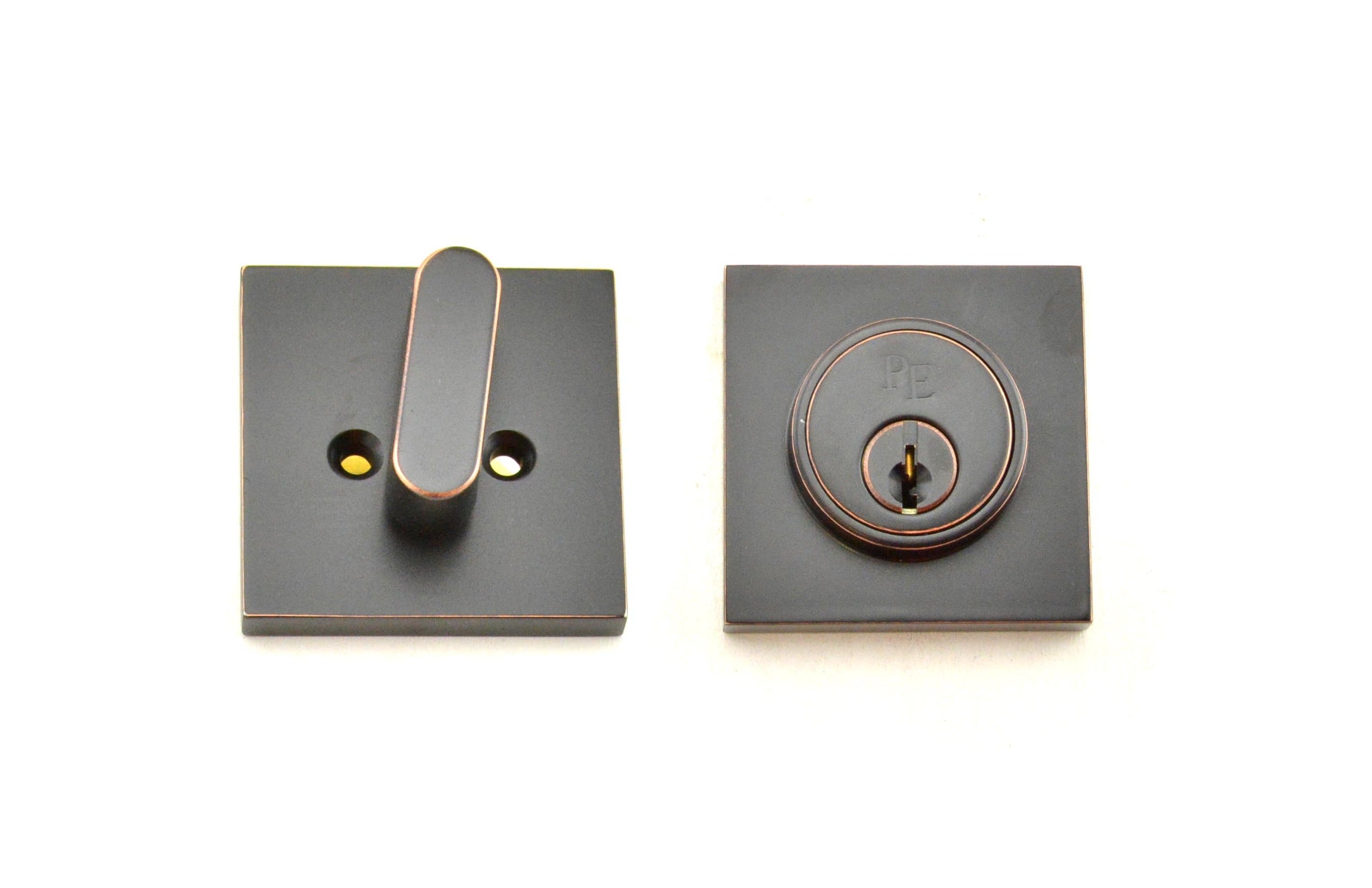 WESLOCK Weslock 00771-1-1FR22 Single Cylinder Deadbolt Oil Rubbed Bronze