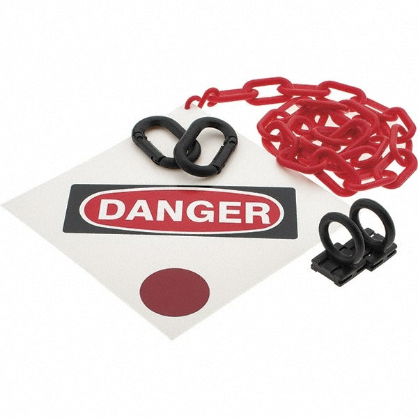 PRO-SAFE Pro-safe PS-7403DA Pedestrian Danger Sign Kit 8 in