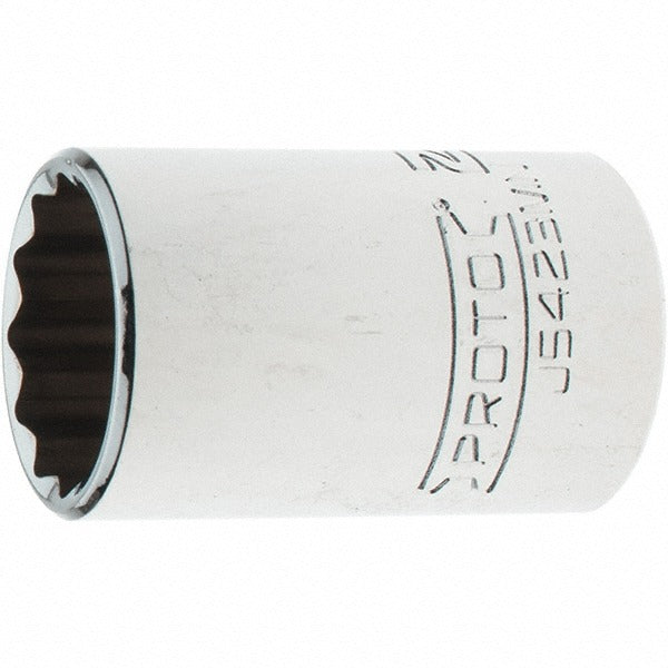 PROTO Proto J5423MN Hand Socket 23 Mm 12-point 1/2 Drive