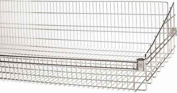 QUANTUM STORAGE SYSTEMS Quantum Storage BSK2460C Wire Basket Shelf 800 Lb