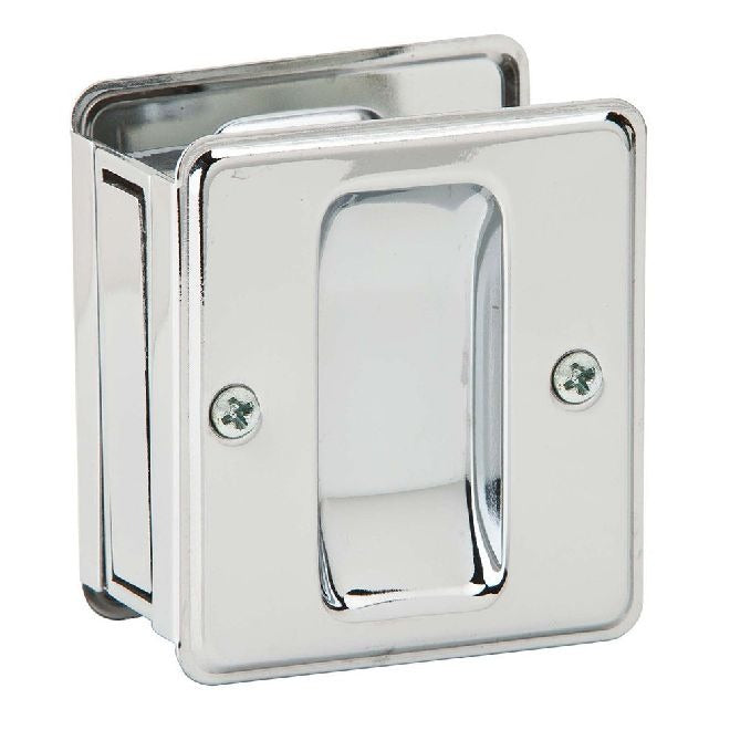 IVES Ives 990B26 Solid Brass Sliding Door Pull Bright Chrome