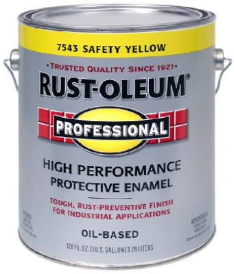 RUST-OLEUM Rust-oleum 242258 Safety Yellow Finish Gallon