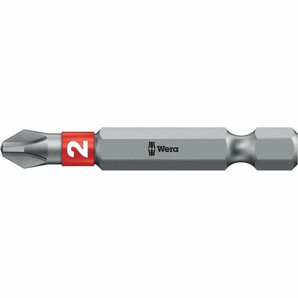WERA Wera 05059552001 PH2 Phillips Power Bit 1/4 in Hex 2 in