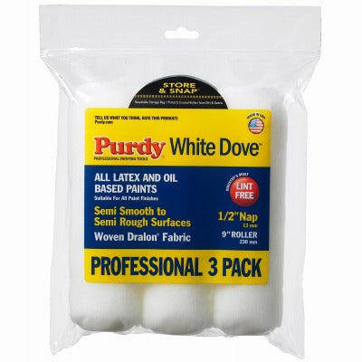 PURDY Purdy Corporation 14E864000 Roller Cover 1/2 Inch 3 Pack