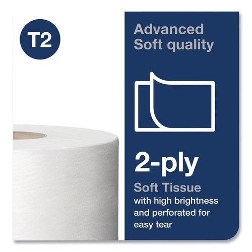 TORK Tork TRK11020602 Soft Mini Jumbo Toilet Paper Roll 12/Carton