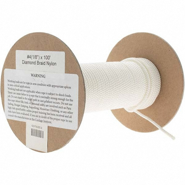 VALUE COLLECTION Value Collection 5978253 Nylon Rope 100 Ft 1/8 Inch
