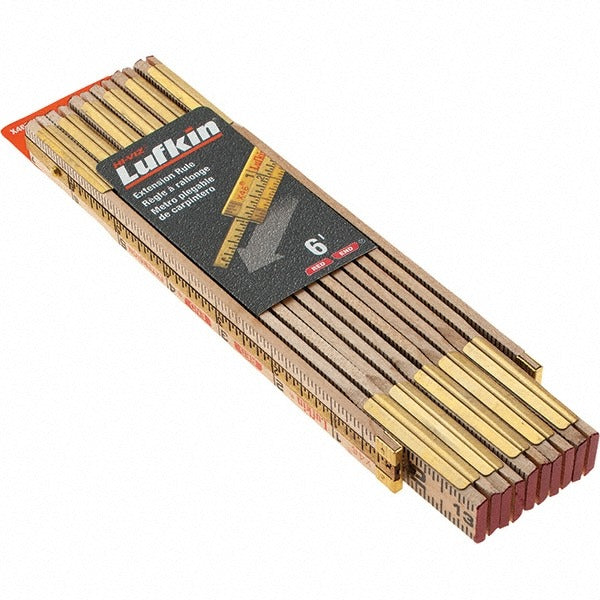 LUFKIN Lufkin X46SLN Folding Rule 1/16 Inch Wood