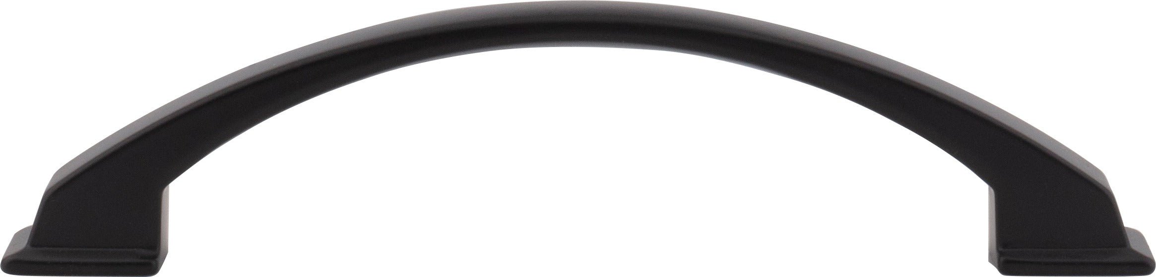 JEFFREY ALEXANDER Jeffrey Alexander 944-128MB Arched Cabinet Pull Matte Black