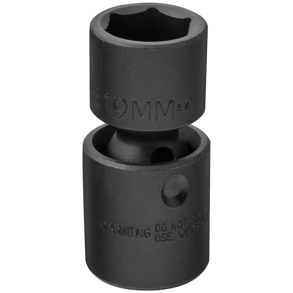 PROTO Proto J74419MP Impact Socket 1/2 in Drive 19mm 6-pt