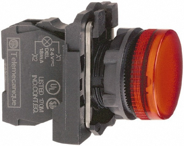 SCHNEIDER ELECTRIC Schneider Electric XB5AV64 Led Pilot Light 250V 30mm Red