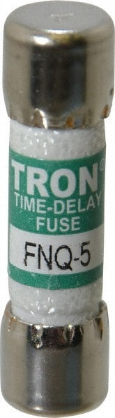 EATON Cooper Bussmann FNQ-5 Cartridge Time Delay Fuse 5A 500V