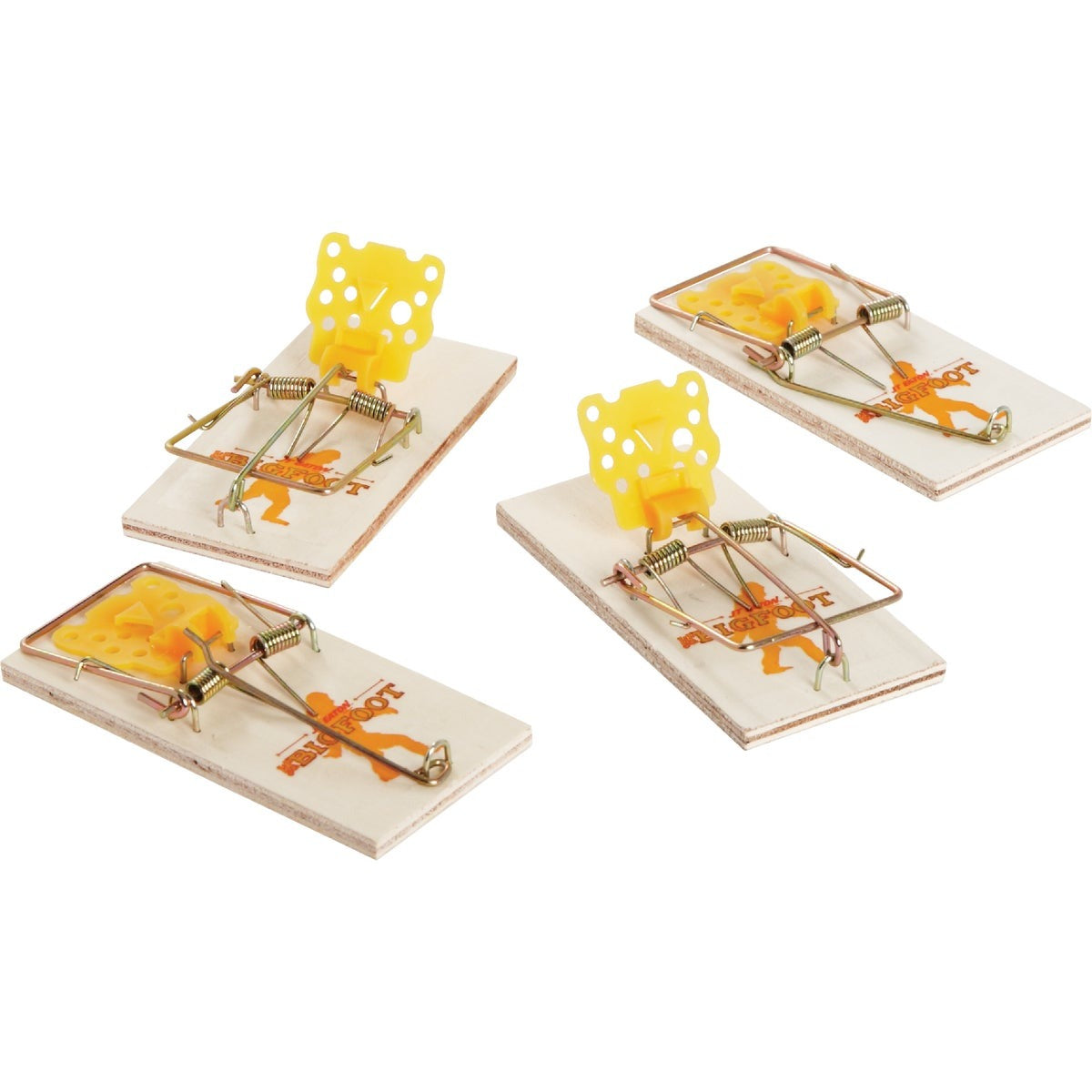 JT EATON Jt Eaton 406XT Bigfoot Mouse Snap Trap 4 Pack