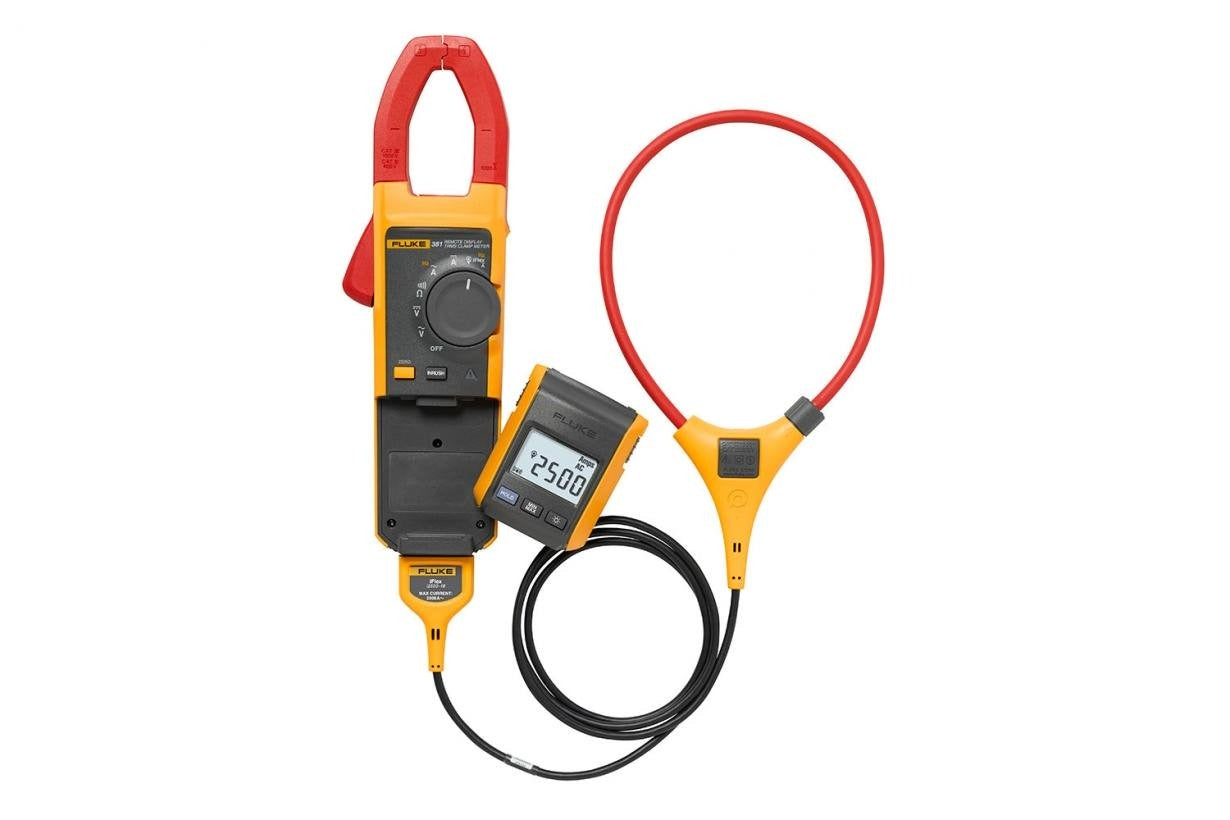 FLUKE FLUKE FLUKE-381 True-RMS Remote Display AC/DC Clamp Meter with iFlex