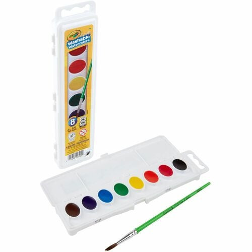 CRAYOLA Crayola CYO530525 Washable Watercolor Set 8 Colors
