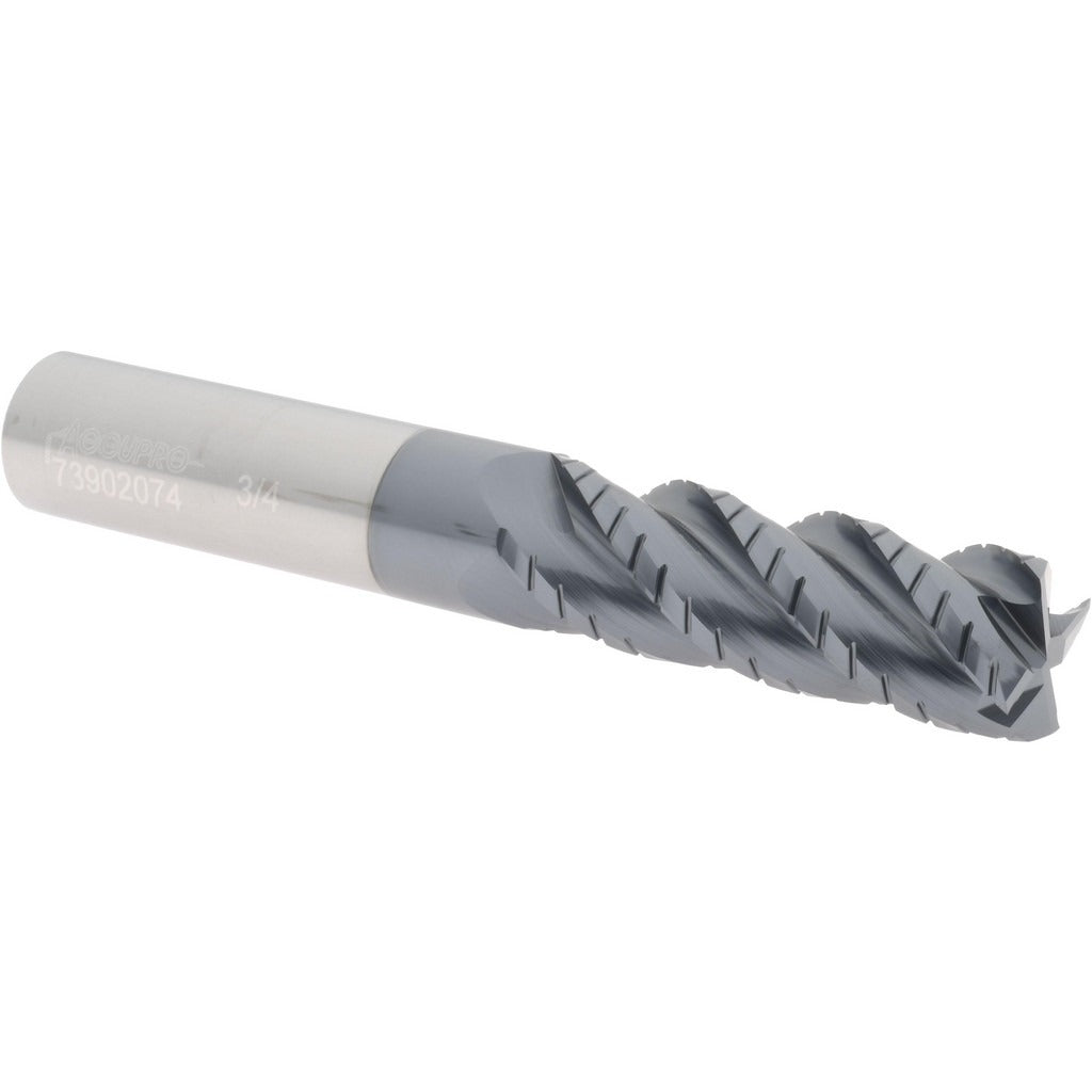 ACCUPRO Accupro 12184998 4-flute Carbide Square End Mill 3/4 in