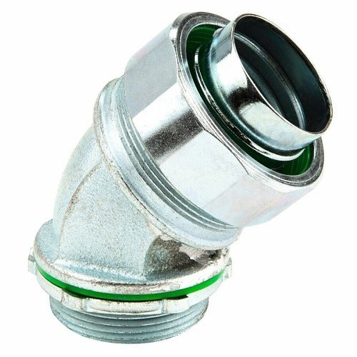 DOTTIE L H Dottie SL4550 1/2 in 45 Degree Steel Liquid Tight Fitting