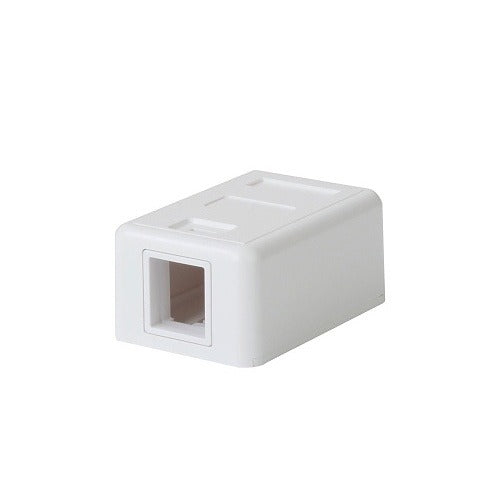 WIREPATH Wirepath WP-SMB1-WH Surface Mount Wall Box 1 Port